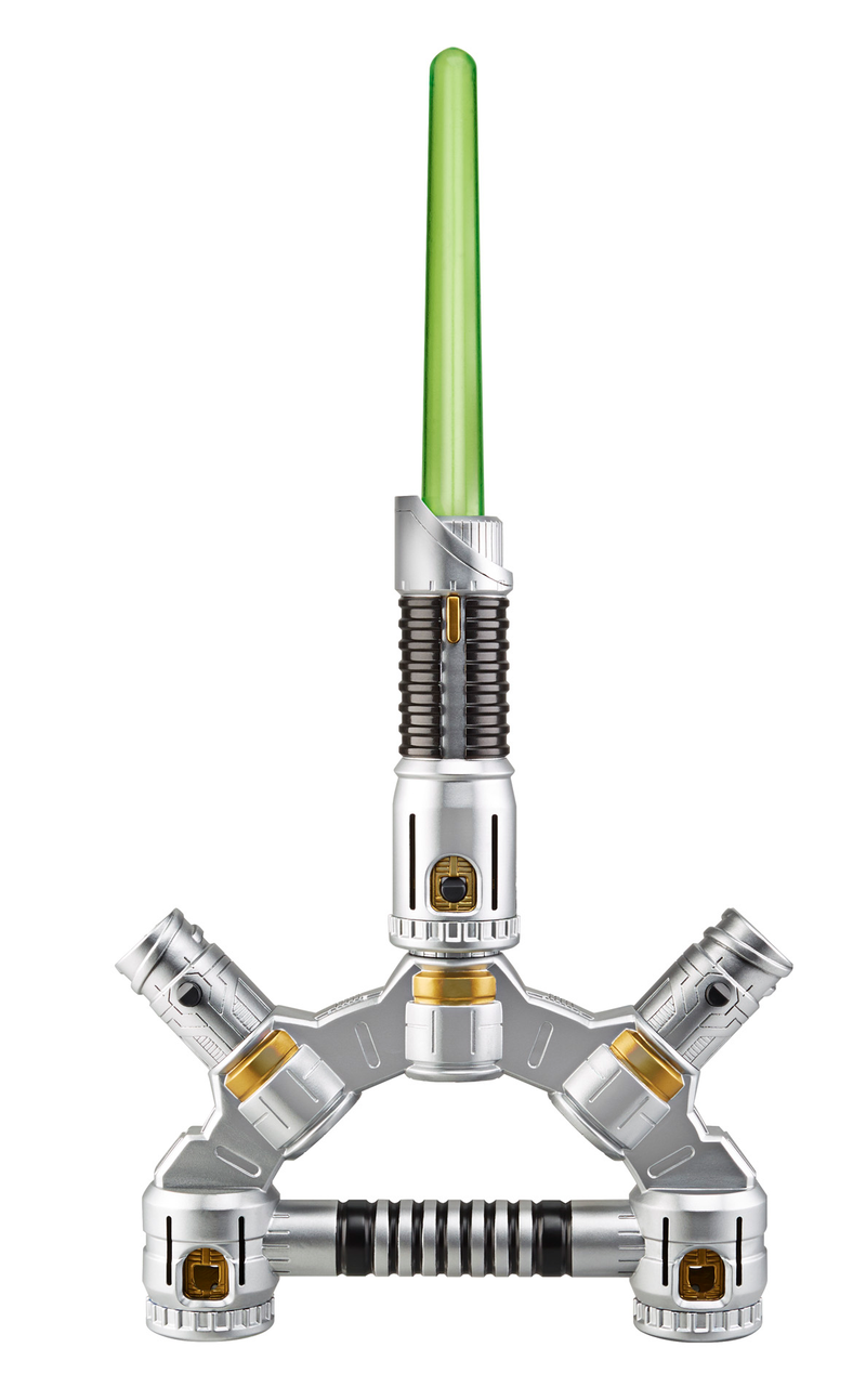 Illustration for article titled Star Wars Bladebuilders Let You Craft Your Own Impractical Lightsaber